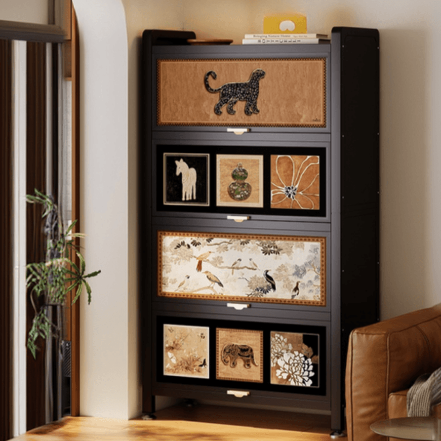 Detached Accent Cabinet with Damp-proof Steel Countertop - image 4