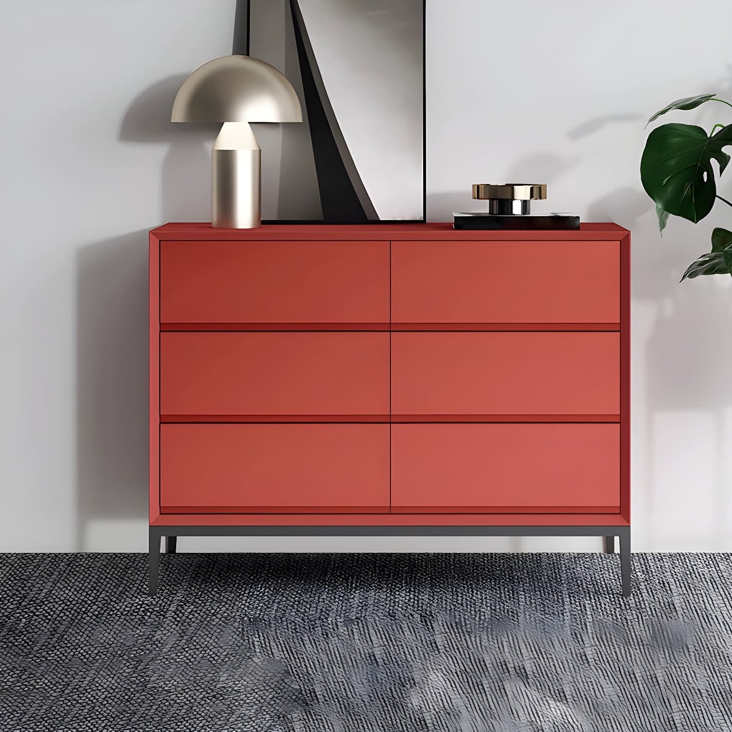 Minimalist Wood Double Dresser for Neat and Stylish Organizing - image 3