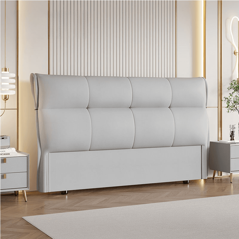 Art Deco Style Panel Headboard with No Distressing, Decorative-stitched Tufting, Rectangle Shape for Queen/Full/Twin XL Bed, Sponge Upholstery Fill, Standard Height - image 5