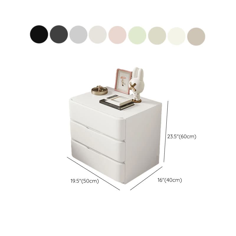 Art Deco Nightstand With Drawer Organization with 3 Drawers - image 23
