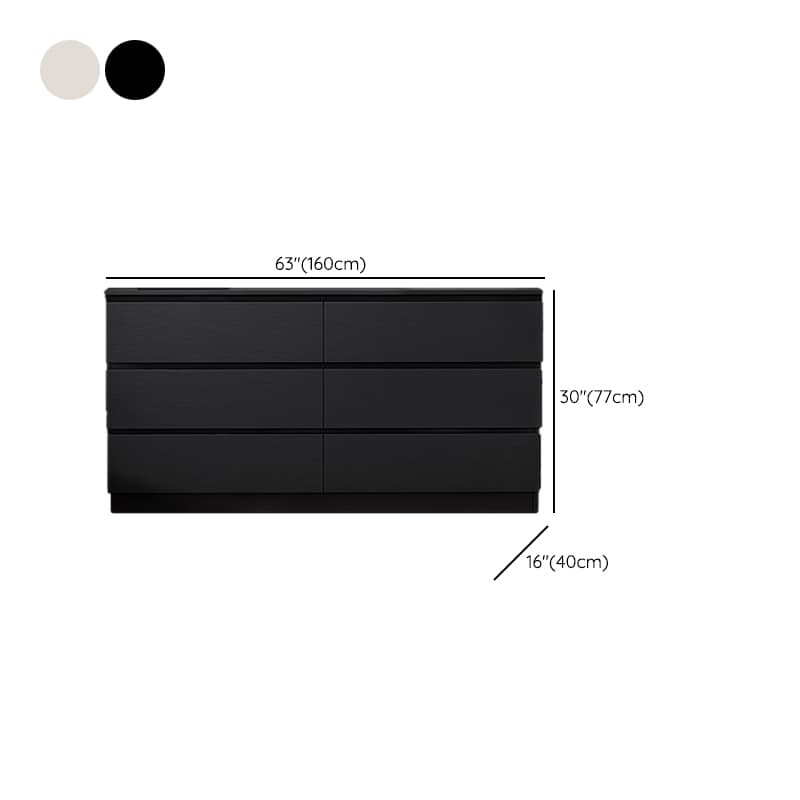 Trendy Composite Wood Double Dresser/Bachelor Chest/Lingerie Chest with 6/3/8 Drawers in Horizontal/Vertical Orientation - image 14