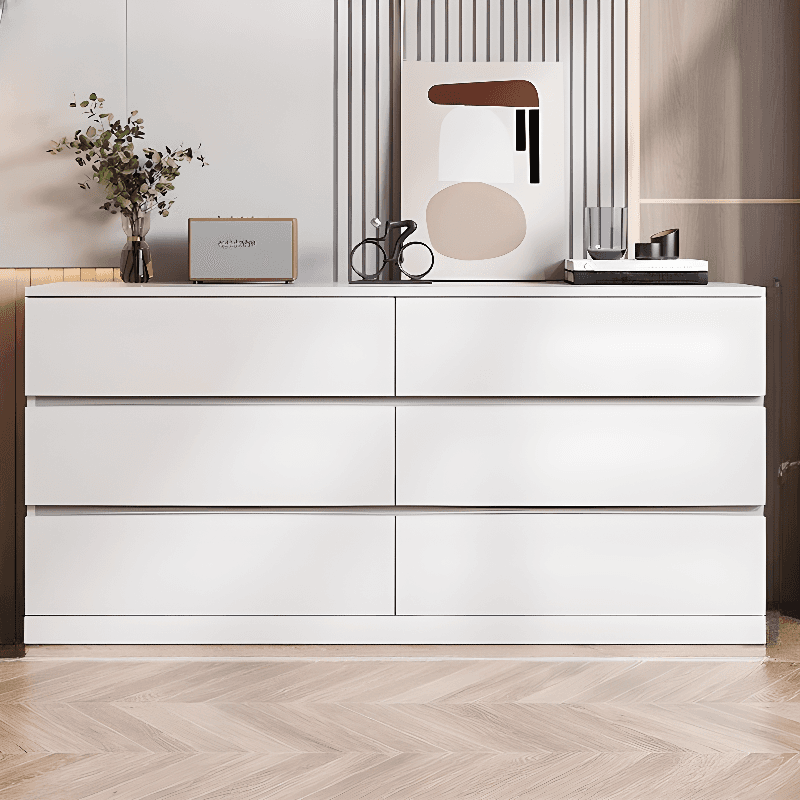 Minimalist Hardwood Horizontal Console Dresser - image 3
