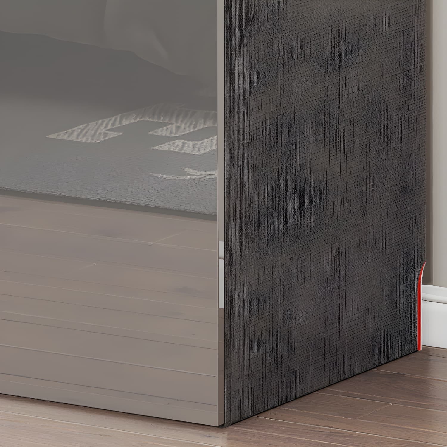 Engineered Wood Wardrobe Closet with Shelves Modern Wardrobe Cabinet for Home - image 6