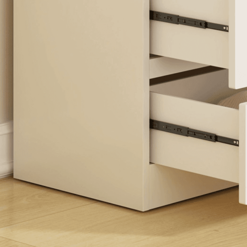 White Simple Manufactured Wood Console Dresser/Bachelor Chest/Lingerie Chest with 10/5/8 Drawers in Horizontal/Vertical Orientation - image 3