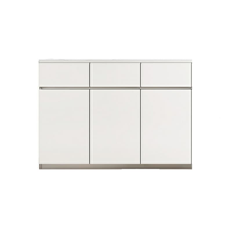 50'' Modern Wood Sideboard/Credenza with Drawers, Cabinets, and Non-adjustable Shelves