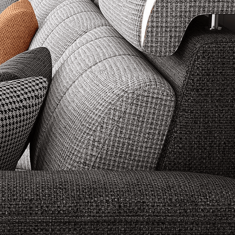 L-Shape Sofa Recliner, 1-Seater with Reversible Orientation - image 9