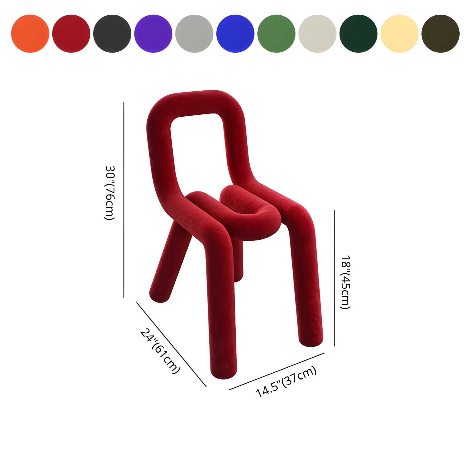 Contemporary Style Dining Chairs Armless Side Chairs with Metal Legs for Kitchen - image 17