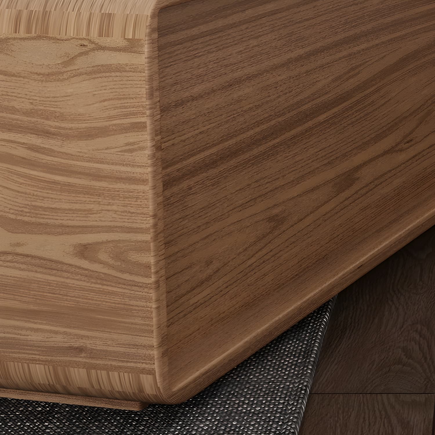 Wooden TV Media Console Scandinavian TV Stand Console with Drawers - image 10