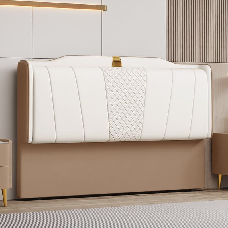 Modish Style Panel Headboard in Pine Wood with No Distressing, Rectangle Shape for Queen/Full/Twin XL Bed, Featuring Sponge Upholstery and Standard Height - image 6