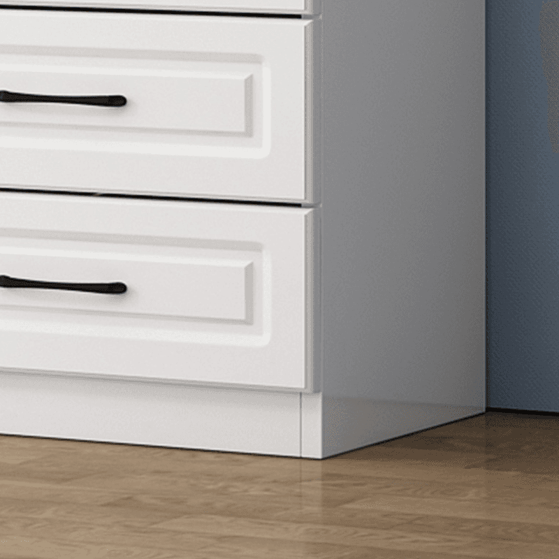 Simple Vertical/Horizontal Chalk Bachelor Chest in Wood with 3 Drawers/5 Drawers/6 Drawers - image 5