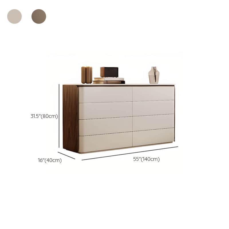 Contemporary Lumber Horizontal/Vertical Double Dresser/Bachelor Chest with 8 Drawers/5 Drawers/3 Drawers - image 17