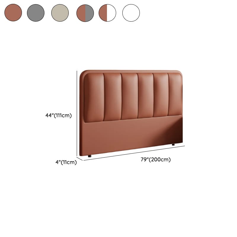 Modern Simple Style Panel Headboard in Natural Wood with No Distressing, Rectangle Shape for Twin XL/Queen/California King Bed, Featuring Sponge Upholstery and Standard Height - image 15