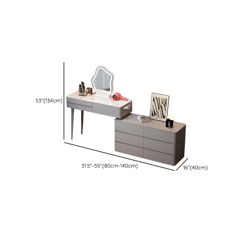 Ground Design Illuminating Vanity with Push-Pull, Adjustable Touch, No Floating - image 19