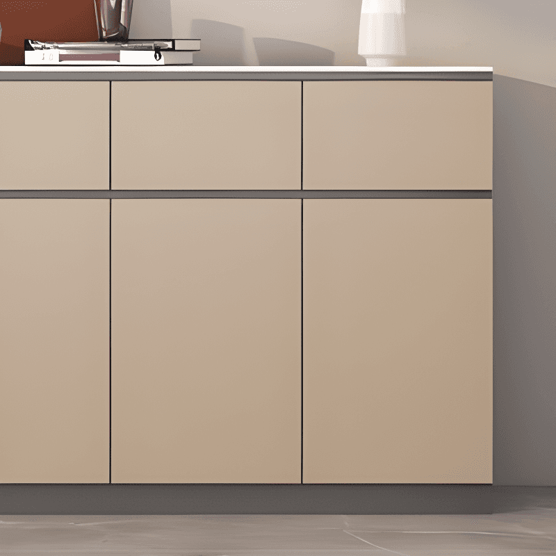 Four Internal Shelves/Two Internal Shelves & 4 Doors/5 Doors & 2 Drawers/5 Drawers Standard Sintered Stone Sideboard with Compartment - image 9