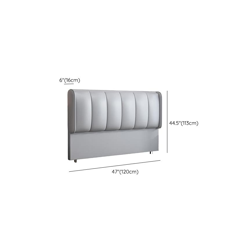 Casual Free-standing Standard King(76"W x 80"L)/Queen(60"W x 80"L)/Full(54"W x 75"L) Panel No Distressing With Legs in Wood and Sponge - image 20
