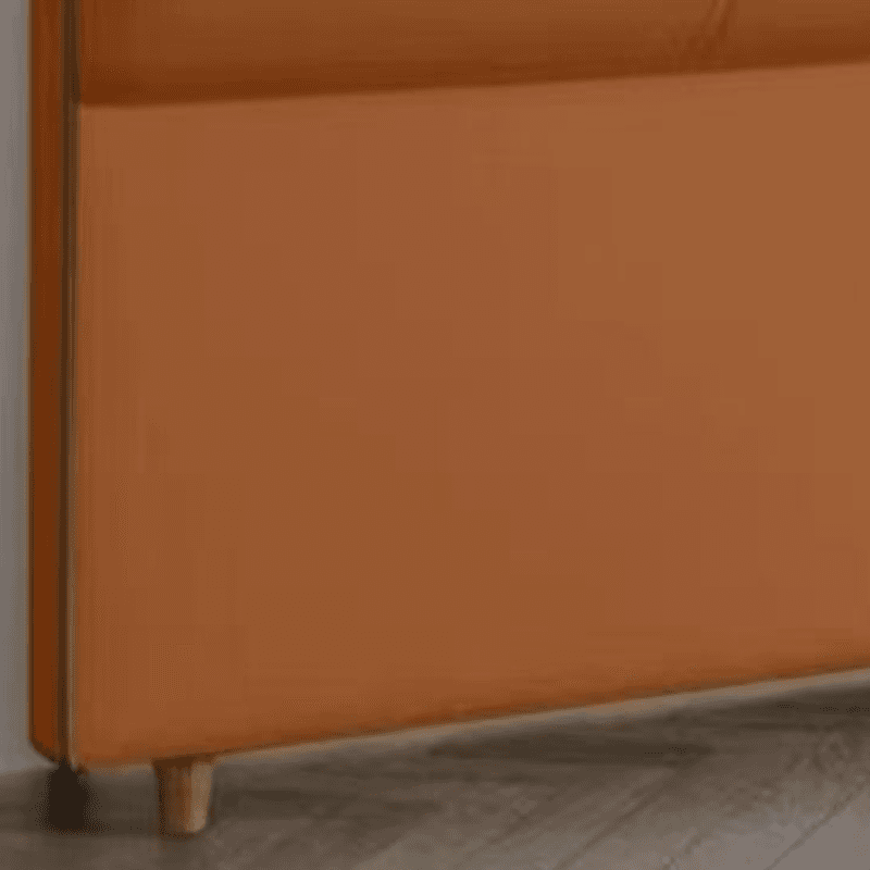 Casual Style Panel Headboard in Natural Wood with No Distressing, Rectangle Shape for King/Queen/Full Bed, Featuring Sponge Upholstery and Standard Height - image 6