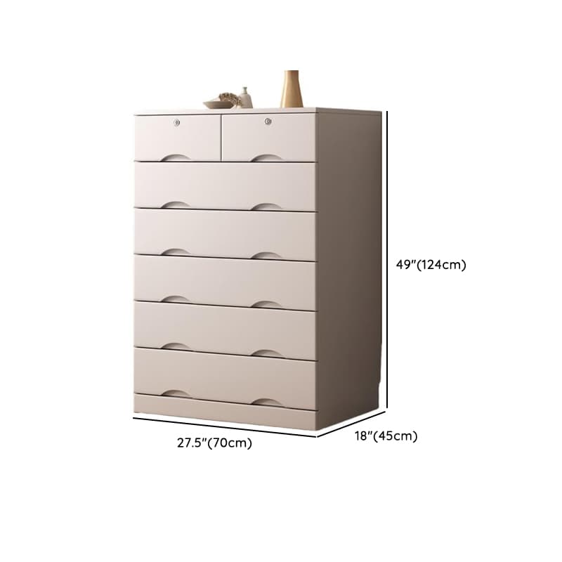 Light Gray Simple Cube Console Dresser for Parlor - image 20