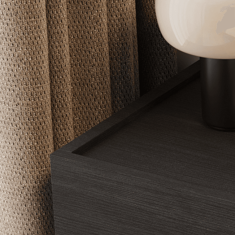 Organic Modern Nightstand With Drawer Organization featuring 2 Drawers and Composite Wood Countertop - image 12