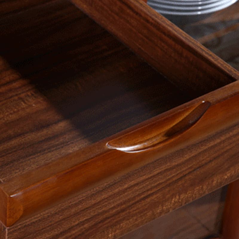 Vintage Style Wood Buffet Sideboard with Cabinets and Drawers - image 11