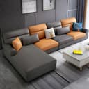 Upholstery Color Light Gray/Blue