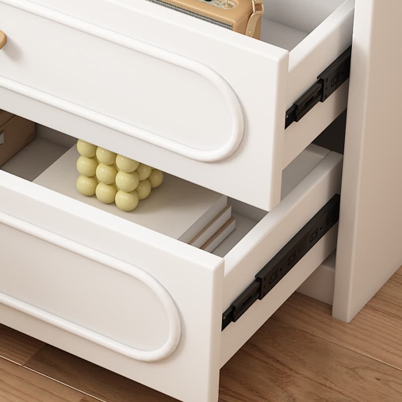 Detached Scratch-immune Accent Cabinet with Glazed Door, Adjustable Shelf, Cabinet Knobs, Soft Close Drawer, and Stain Resistant Finish - image 10