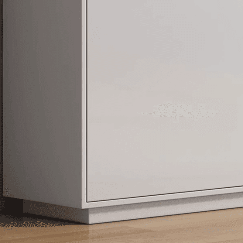 Sideboard with 3 Drawers, Cabinet, Standard Narrow Sizes, Four Internal Shelves, Wood Countertop, and 2 Doors - image 10