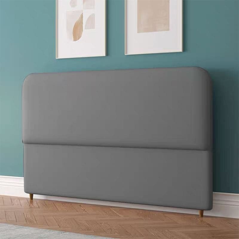 Trendy Panel Headboard in Natural Wood with No Distressing, Rectangle Shape for King/Queen/Full Bed, Sponge Upholstery Fill, Standard Height - image 3