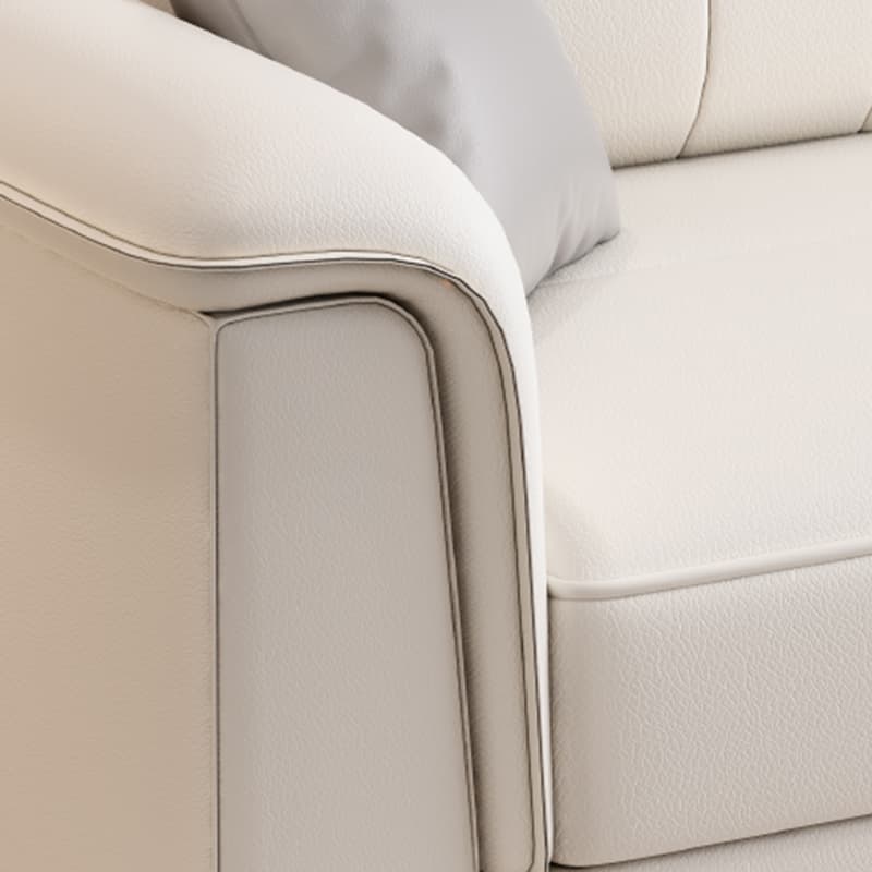 Modern Reversible Sectional with Flared Arm and Stain-Resistant Tech Cloth Upholstery - image 17