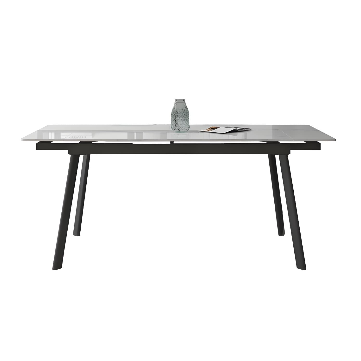 Contemporary 1/4/5/7 Pieces Dining Set Rectangle Dining Table Set with 4 Legs - image 5