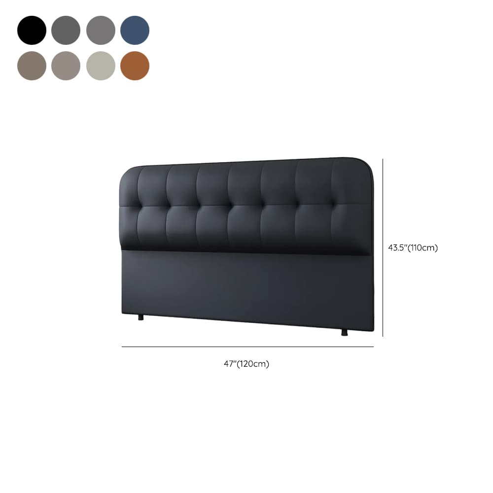 Modish Free-standing Standard Full(54"W x 75"L)/Twin(38"W x 75"L) Panel No Distressing With Legs in Wood and Stitch-tufted - image 17