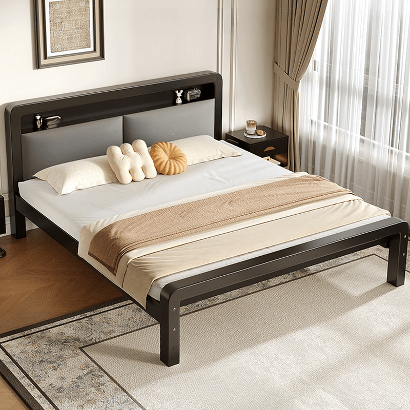 Solid Color Iron Storage Bed for Living Room - image 5