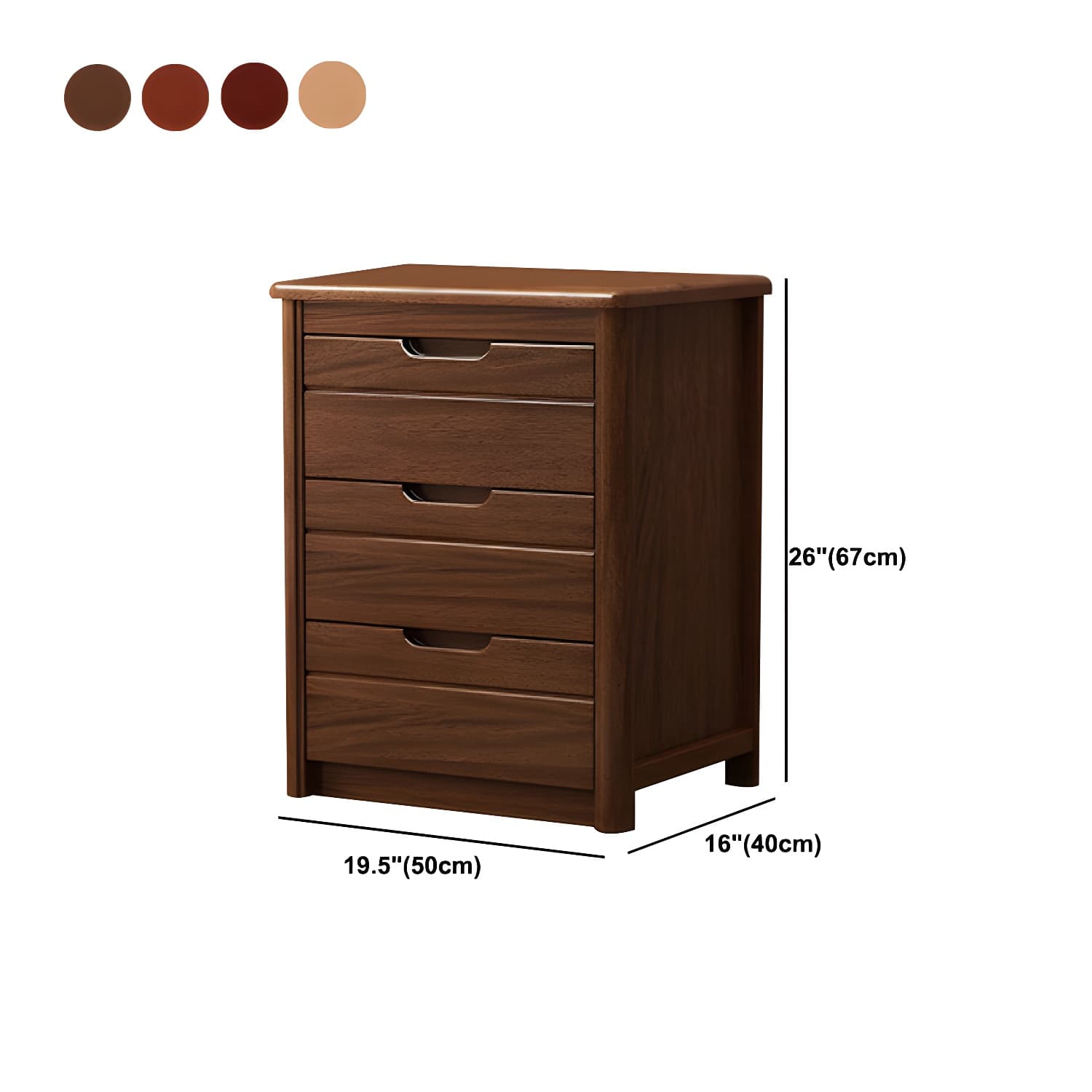 Wooden Lingerie Chest Modern Storage Chest with 3 / 4 / 5 Drawers - image 15