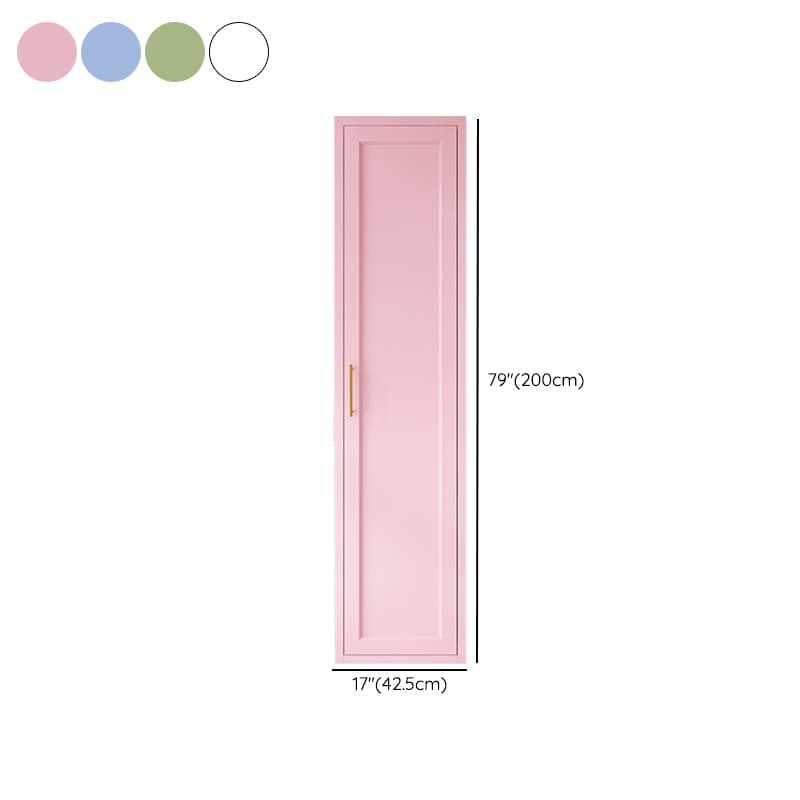 Modern Metal Rectangular Lacquered Accent Cabinet with Adjustable Shelves and No Drawers - image 13