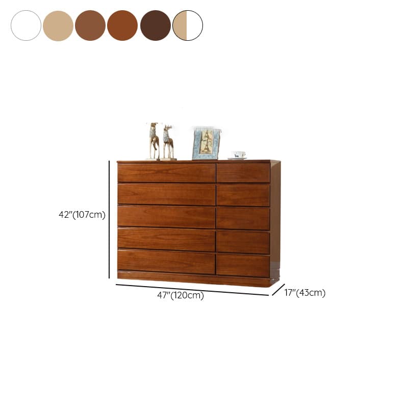 Trendy Timber Double Dresser with 7/6/8 Drawers in Horizontal/Vertical Orientation - image 17
