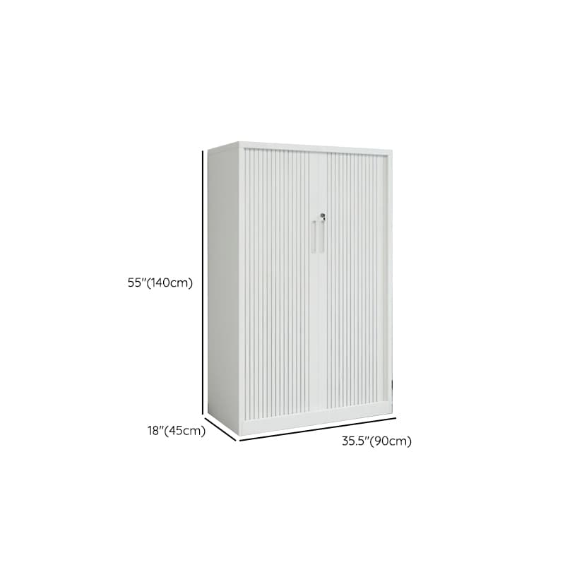Steel Self-supporting Lockable Accent Cabinet with Sliding Door - image 19