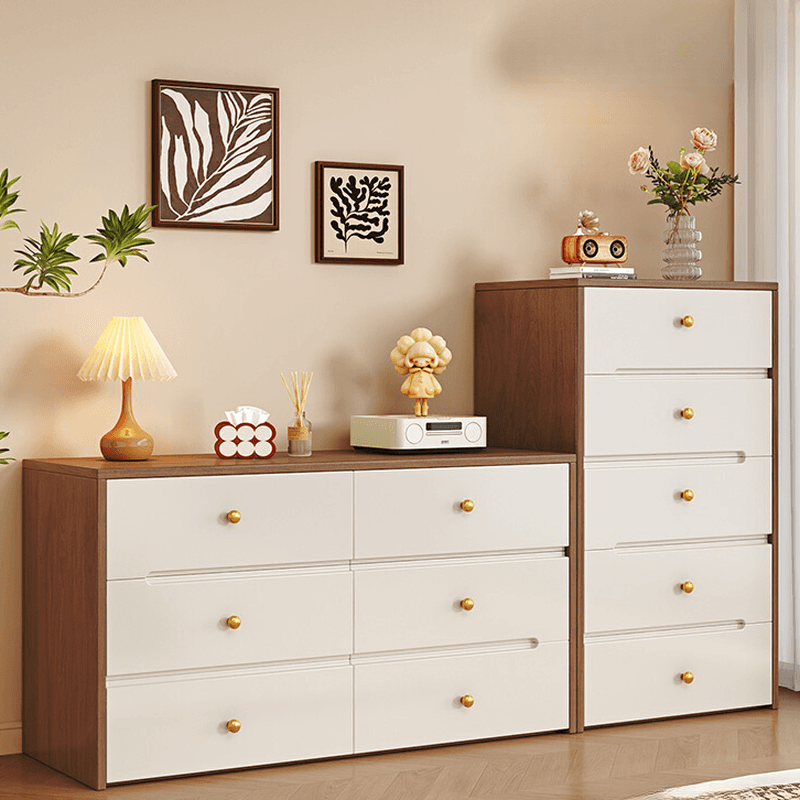 Simple Reclaimed Wood Double Dresser/Bachelor Chest with 6/8/5 Drawers in Horizontal/Vertical Orientation - image 5