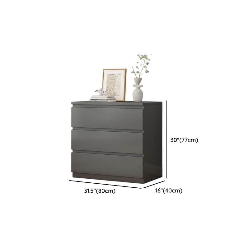 Vertical/Horizontal Gray Double Dresser/Bachelor Chest/Semainier with 5 Drawers/3 Drawers/8 Drawers in a Modern Style - image 16