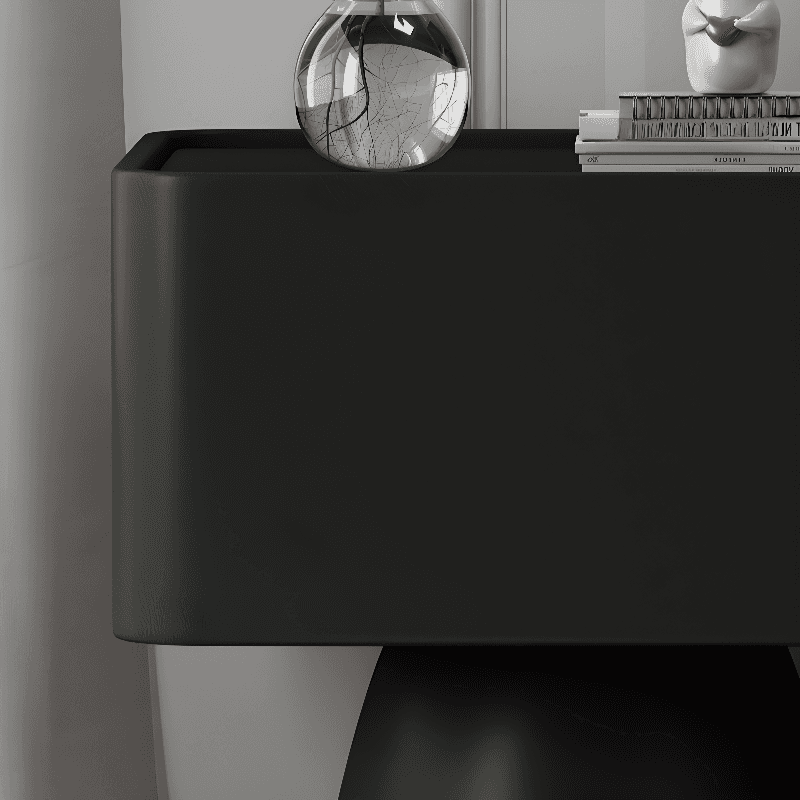 Trendy Drawer Storage Bedside Table with 1 Drawer and Pine Wood Countertop - image 11