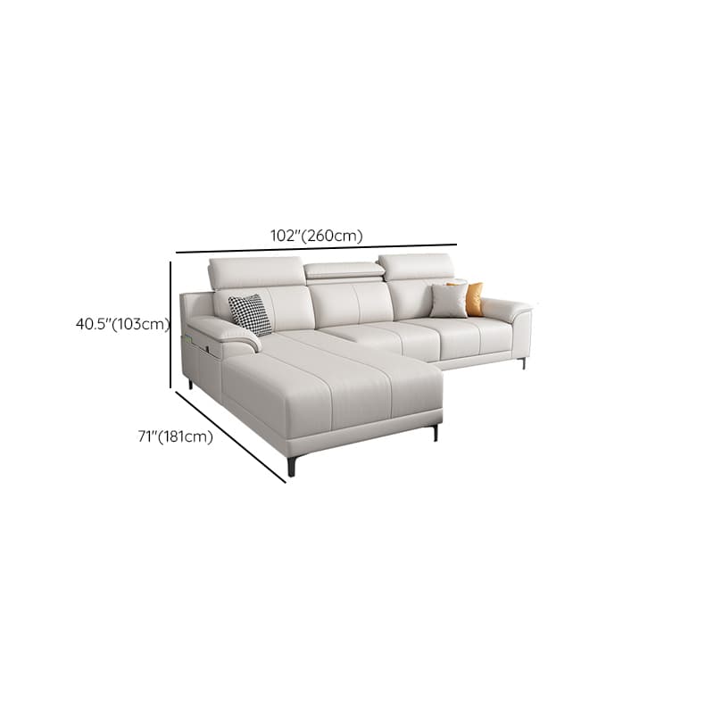 Straight/L-Shape Sofa/Corner Sectional with Horizontal/Left Orientation - image 13