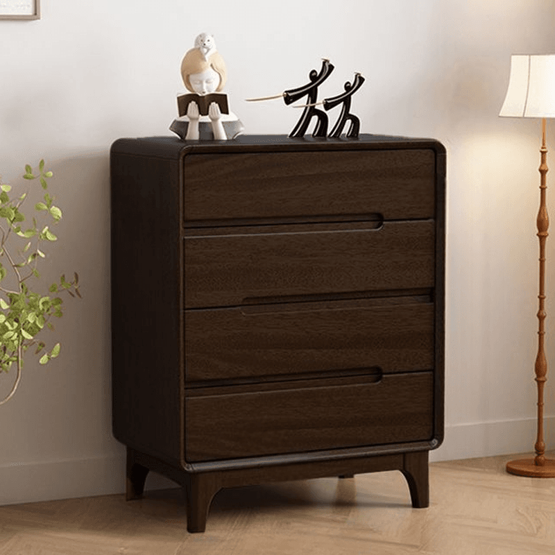 Trendy Walnut Wood Lingerie Chest/Double Dresser/Bachelor Chest with 5/4/6 Drawers in Vertical/Horizontal Orientation - image 3