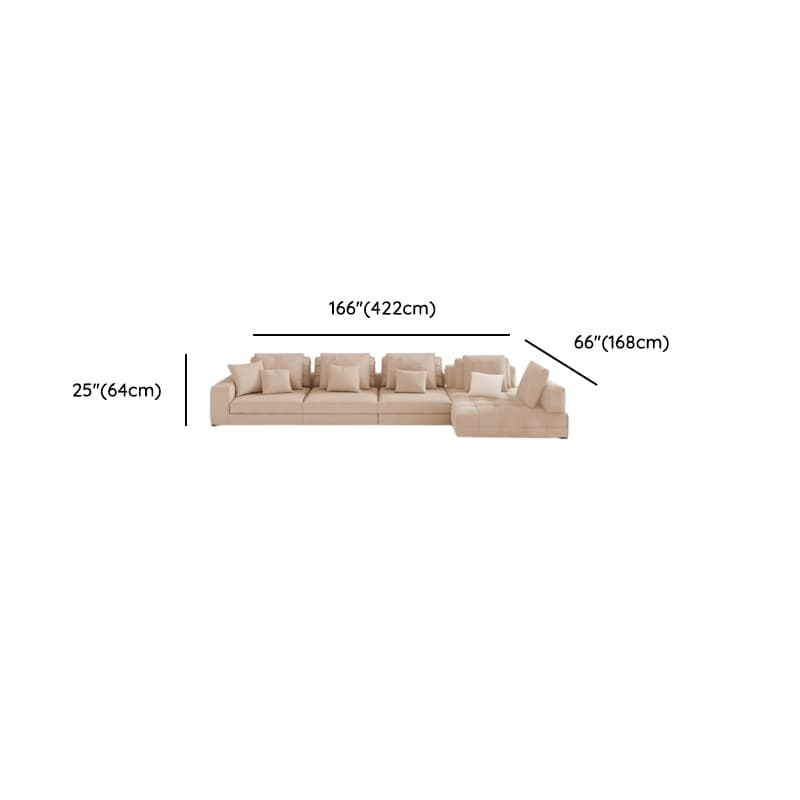 L-Shape Corner Sectional for 5 Person with Button-tufted Detail - image 14
