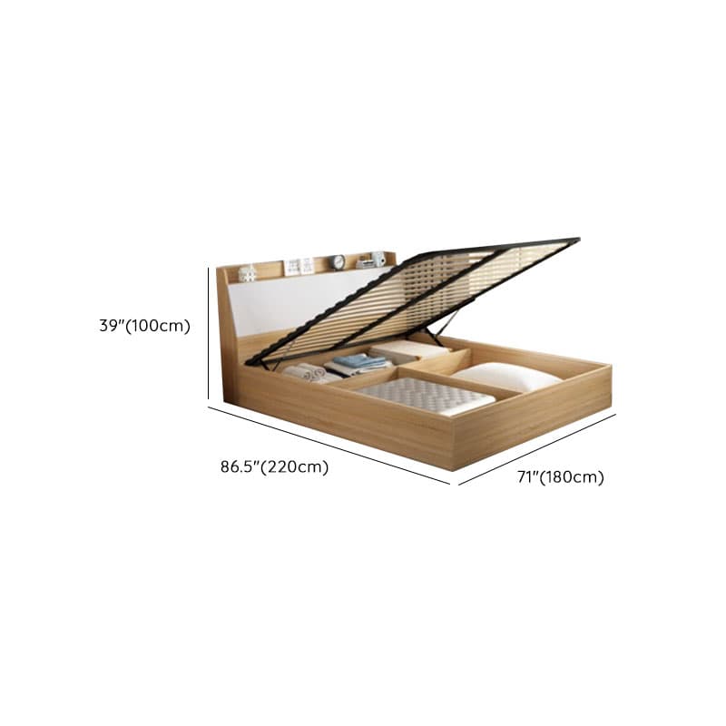 Natural Color Solid Color Storage Included for Bedroom - image 9