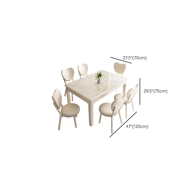 Modern Simple Style Dining Table Set - image 6