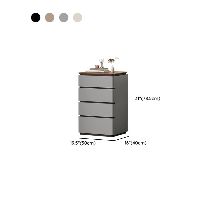 Casual Raw Wood Bachelor Chest/Semainier with 5/4/3 Drawers in Vertical Orientation - image 14