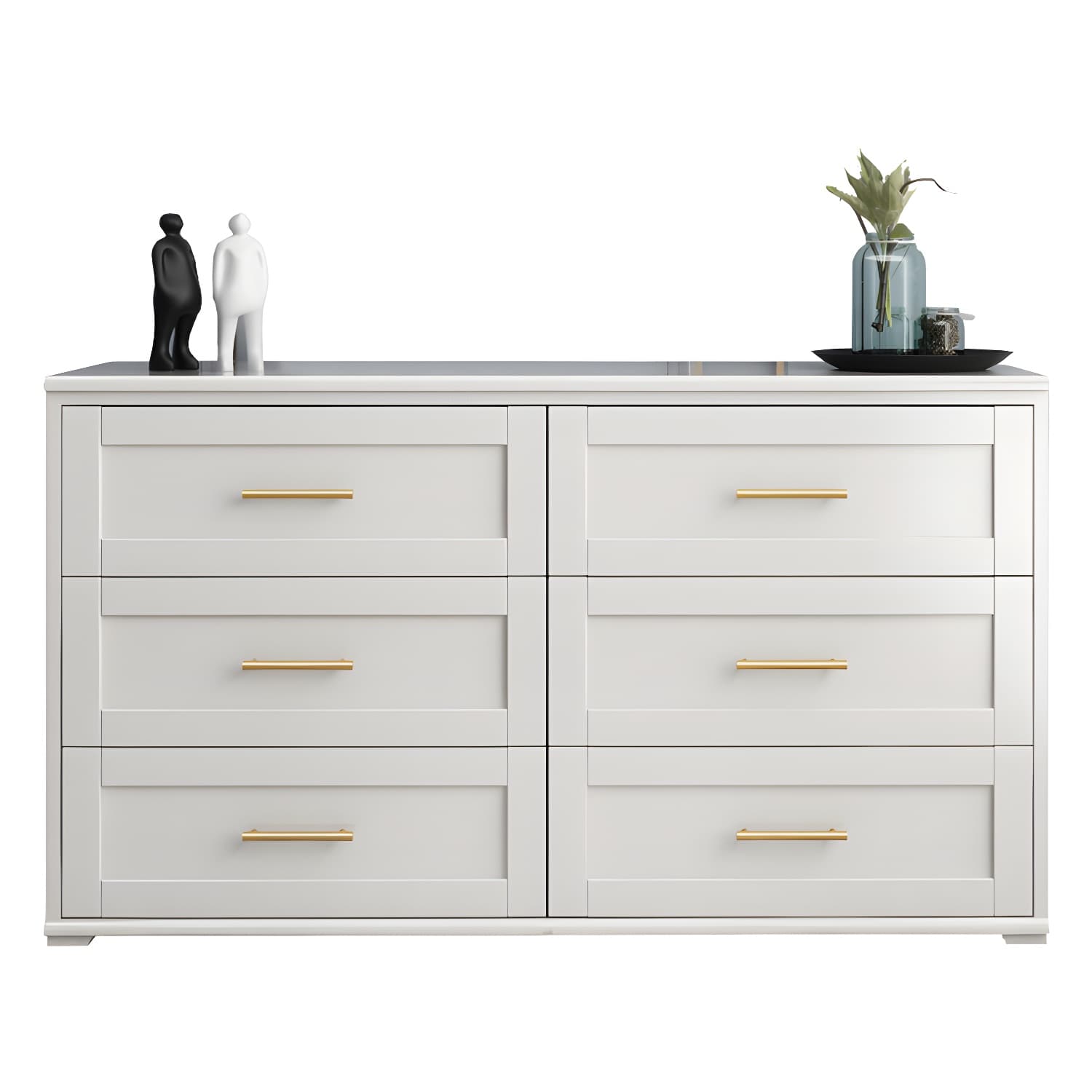 17.55-inch Width Solid Wood Storage Chest Classic Glam Storage Chest Dresser - image 5