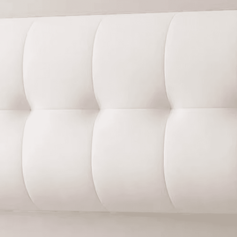 Trendy Panel Headboard with No Distressing, Piled Tufted Rectangle Design for King/Queen/Full Bed, Featuring Sponge Upholstery and Standard Height - image 8