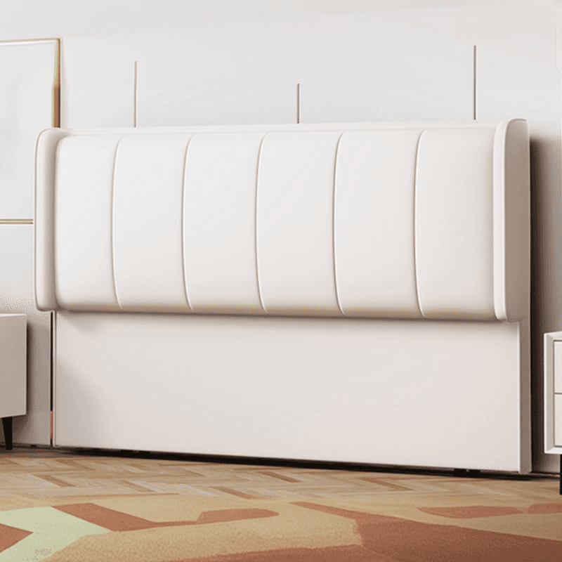 Modish Style Panel Headboard with No Distressing in Pine Wood, Rectangle Shape for Full/Queen Bed, Featuring Sponge Upholstery Fill and Standard Height - image 4