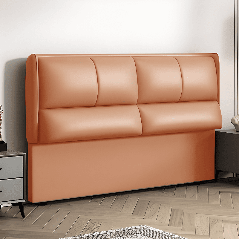 Modish Style Panel Headboard in Pine Wood with No Distressing, Rectangle Shape for King/Twin XL/Queen Bed, Featuring Sponge Upholstery Fill and Standard Height - image 6