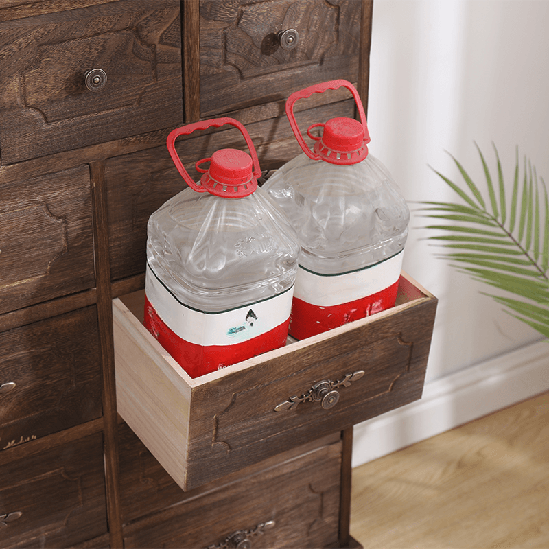 Retro Parlor Standalone Accent Chest with Reclaimed Wood - image 10
