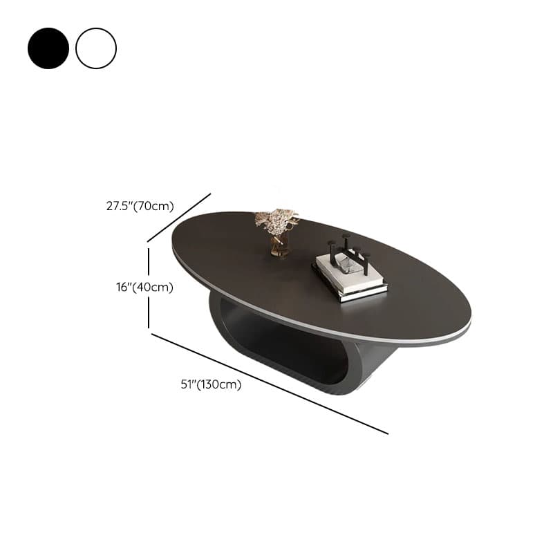 Oblong Board Game Coffee Table with Repository and 1 Shelf - image 15